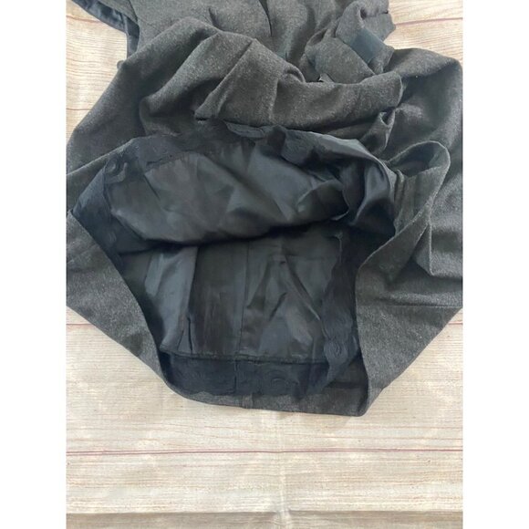 Trina Turk Women's Grey Millionaire Ponte Knit Belted Dress - Small - Picture 11 of 13